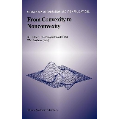 From Convexity to Nonconvexity - (Nonconvex Optimization and Its Applications) by  R P Gilbert & Panagiotis D Panagiotopoulos & Panos M Pardalos