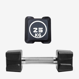 Cast Iron Dumbbells with Non-Slip Handle – Hand Weights for Home Gym, Available as Single or Pairs - 1 of 4
