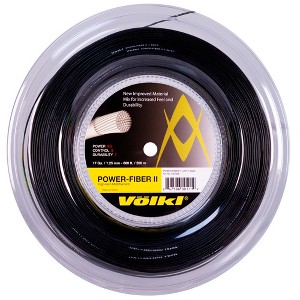 VOLKL Power Fiber II | Tennis Racquet String | Power & Spin | Shock & Vibration Reduction - 1 of 1