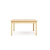Guidecraft EdQ Toddler Table - Natural: Rectangle Wooden Activity Table for Kids, 30"x60" | Toddler Desk for Daycare, Preschool & Playroom - 3 of 4