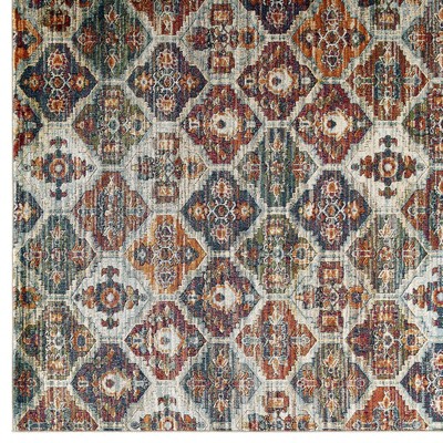 Azalea Multicolor Floral Synthetic 8' x 10' Area Rug