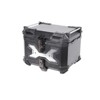 Motorcycle Top Case 45 L, Universal Aluminum Motorcycle Tail Box with Anti-Theft Lock System & Handle, Storage Carrier Case with Bracket - 4 of 4