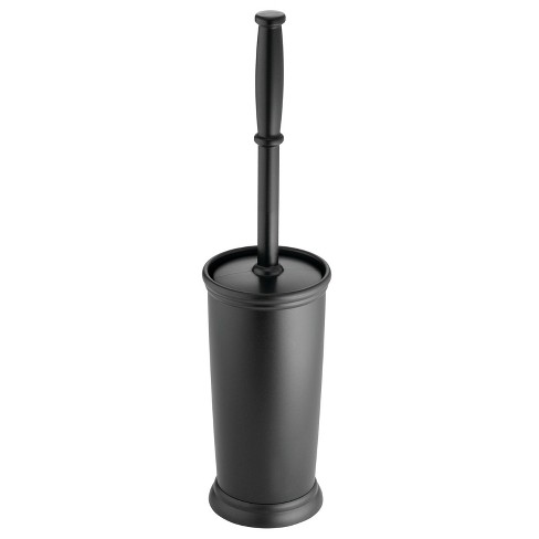 Toilet Bowl Brush and Holder for Bathroom - Under-Rim Brush Head