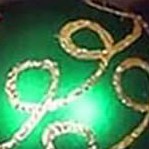 red, white and green