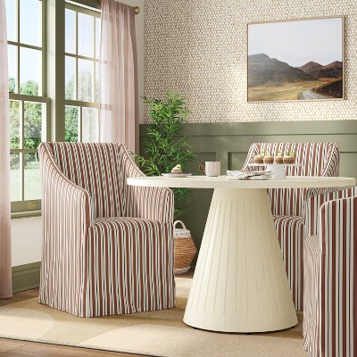 Sloped Arm Slipcovered Dining Chair - Threshold™