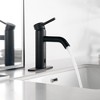 CASAINC Single Handle Single Hole Bathroom Faucet with Touchless Sensor with Deckplate Included - 2 of 4