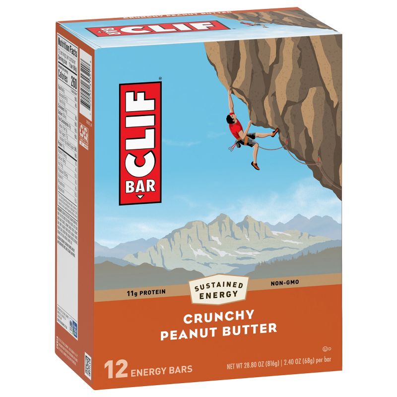 CLIF Bar Crunchy Peanut Butter Energy Bars , 6 of 15