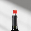 Unique Bargains Wine Stopper Aluminum Alloy TPR Resin 3.54"x0.79"x0.79" 1 Pc - 2 of 3
