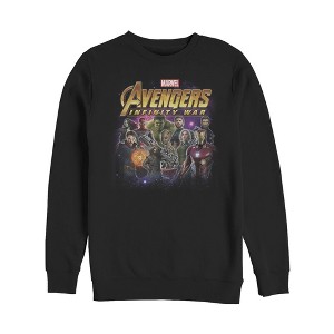 Men's Marvel Avengers: Infinity War Character Shot Sweatshirt - 1 of 3