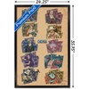 Trends International One Piece: Fishman Island - Brick Wall Grid Framed Wall Poster Prints - 3 of 4