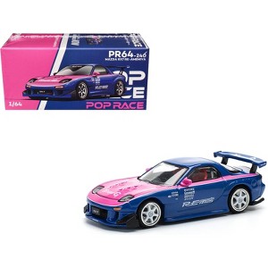 Mazda RX-7 RE-Amemiya Widebody RHD (Right Hand Drive) Blue with