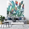 Courtside Market Tropic Flower II 90x96 Mural - 2 of 2