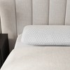 TopComfy Support Pillow Phase Change Cooling Cover with Ventilation Channels for Sleep, White and Blue, 16"*8"*8" - 3 of 4