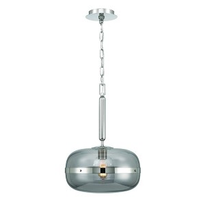 Eurofase Lighting Nottingham 1 - Light Pendant in  Nickel - 1 of 2