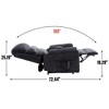 Dual Motor Power Lift Recliner Chair with 8-Point Massage, Lumbar Heating, and Heavy Duty Motion Mechanism - 4 of 4