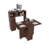 VYNXARIA Multifunctional Folding Dining Table with Wall-Mounted Sideboard & Storage for Small Apartments - 2 of 4