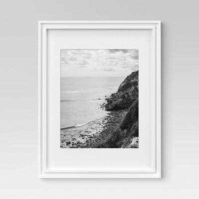 11"x14" Matted to 8"x10" Traditional Value Picture Frame White - Room Essentials™