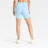 Women's High-Rise Interlock Bike Shorts - Wild Fable™ - 2 of 3