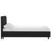 Skyline Furniture Olivia Solid Woven Upholstered Platform Bed Twill - 3 of 4