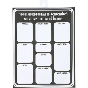 Pavilion Gift Company - At Home - 8" x 10.25" Magnetic Notepad - Notebooks and Journals - 1 of 4