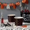 6ct Large Orange Sparkle Round Popcorn Bucket Disposable Carrier Pack - Hyde and EEK! Boutique™ - 2 of 3