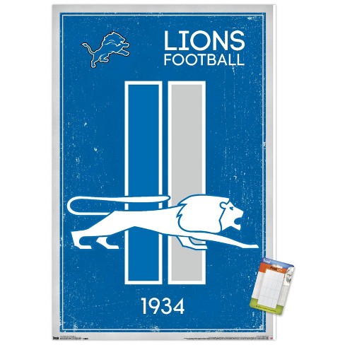 NFL Detroit Lions - Aidan Hutchinson 22 Wall Poster, 22.375 x 34