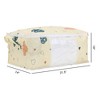 REGALWOVEN Non-Woven Fabric Organizing Bedroom Closet Storage Bags with Handles 2 Pcs - 2 of 4