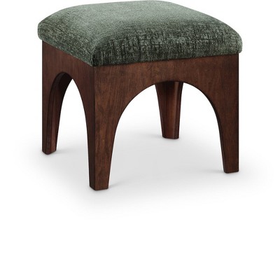 Meridian Furniture,Lawson Chenille Fabric Upholstered Ottoman