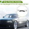 Unique Bargains Roll Bar Grab Grip Handle Holder for Jeep Wrangler YJ TJ LJ JK JL Sports 1987-2021 Nylon 4 Pcs - 3 of 4