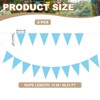 Unique Bargains 49ft Felt Fabric Soft Touch Wear-resistant Reusable Banner 2 Pcs - 2 of 4
