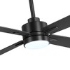 Airsurfer 52-inch 4-Blade Integrated LED Ceiling Fan with Light Remote - 4 of 4