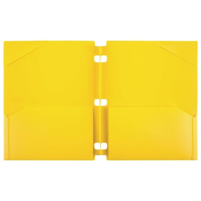 Snap-in Portfolio 2 Pocket Yellow - Five Star