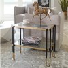 Uttermost Kentmore Glass Side Table - 2 of 4