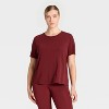Women's Crewneck Leggings Friendly Short Sleeve T-Shirt - All In Motion™ - 4 of 4