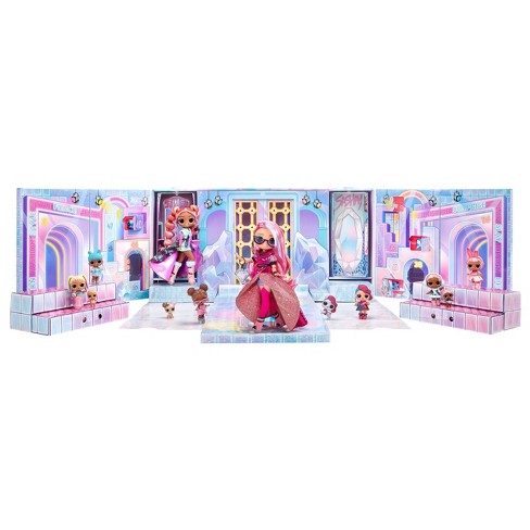 L.o.l. Surprise! Omg Fashion House Playset With 85+ Surprises, Made From  Real Wood : Target