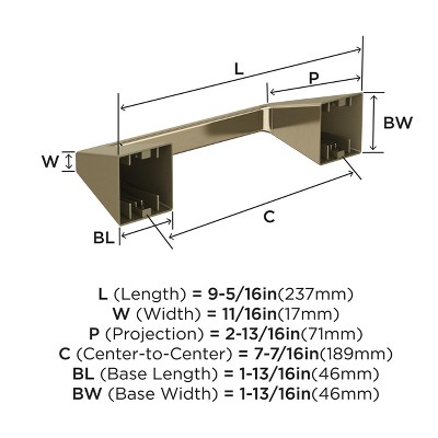 Golden Champagne Pivoting Double Post Toilet Paper Holder