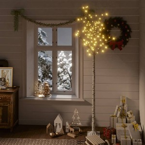 Christmas Tree White Plastic Medium Christmas Tree Other - 1 of 4