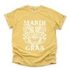 Simply Sage Market Mardi Gras Mask Distressed Garment Dyed Tee - 2 of 4
