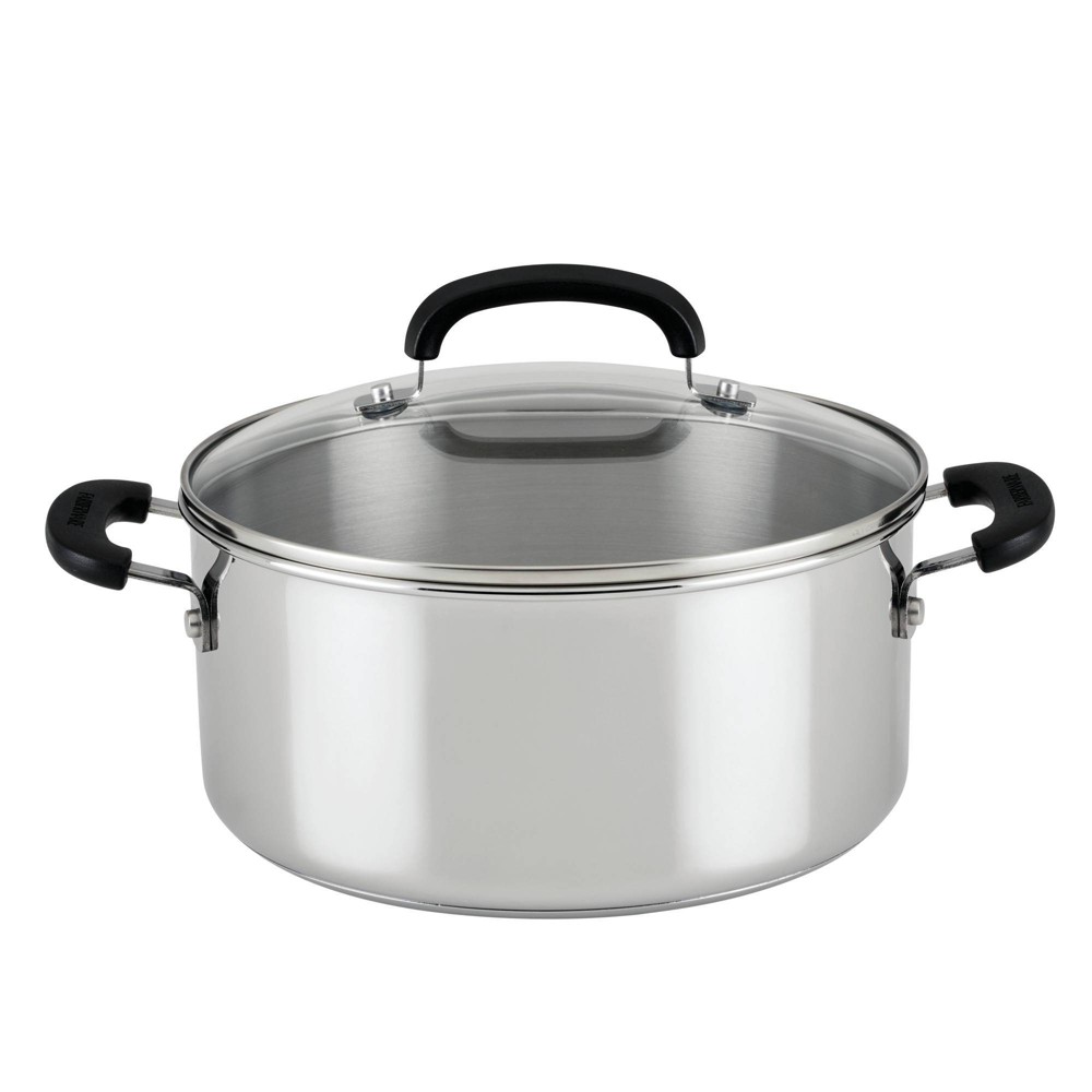 Farberware Brilliance 5qt Stainless Steel Dutch Oven with Lid