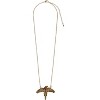 Harry Potter Flying Companion Fire Phoenix Fawkes Necklace - 2 of 4