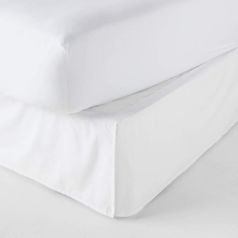 Photos - Bed Linen Twin Bedskirt White - Room Essentials™
