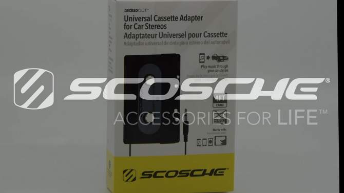 Scosche FM MP3 to Cassette Adapter PCA2, 2 of 6, play video