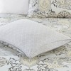 PAGED Queen Comforter Set Floral Reversible 8 Piece Bedding with 1 Comforter, 2 Standard Shams, 2 Euro Shams, 1 Bedskirt, 2 Decorative Pillows - 3 of 4