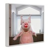 Stupell Industries Glam Pig in Lipstick Black Framed Giclee Art - 3 of 4