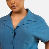 Rebdolls Women's Padma Linen Belted Jumpsuit - 4 of 4