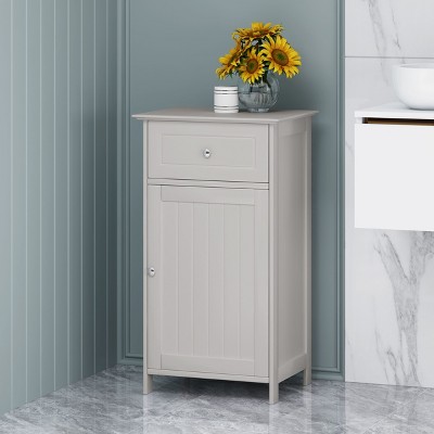 30.25 Inch Bathroom Floor Corner Cabinet with Doors for Dining Room,Bathroom,Kitchen-Christopher Knight Home