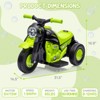 Kids Ride-On Bubble Car | 6V Battery-Powered Electric 3 Wheels Motorcycle w/ Headlights, Music, Pedal, Forward/Reverse - 4 of 4