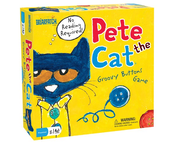 Briarpatch Pete the Cat Groovy Buttons Game