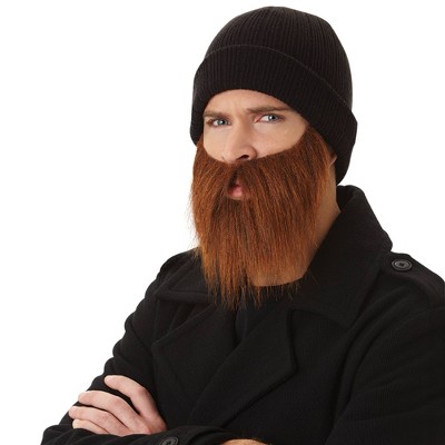 Adult Mustache and Beard Halloween Costume Hair