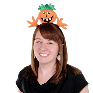 Beistle Pumpkin Headband, (1/Pkg) Multicolored - 1 of 1